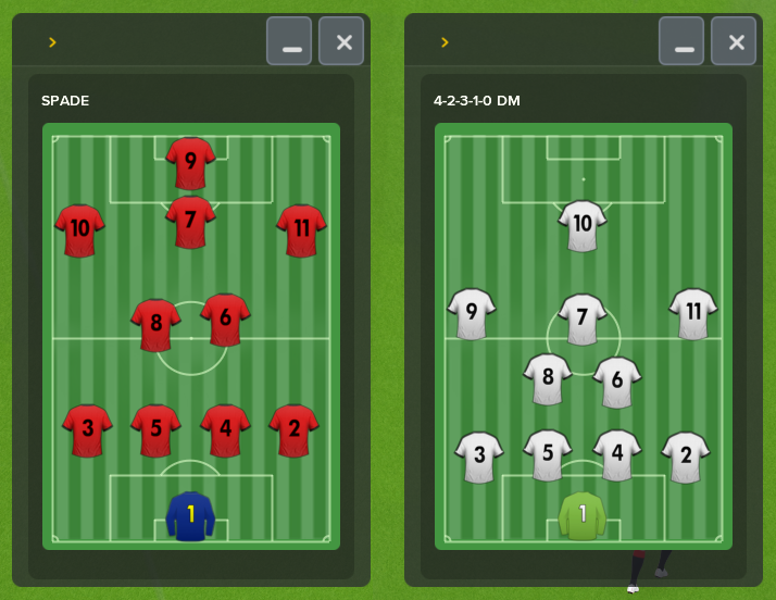 ---------- Aldershot goes striker-less