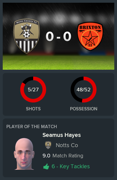 ---------- at Notts Co post-match